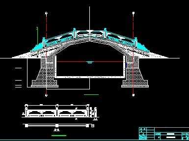 某单拱桥设计图免费下载 - 桥梁图纸 - 土木工程网